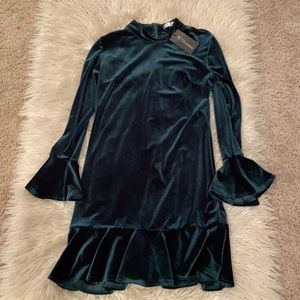 Green Velvet Dress!